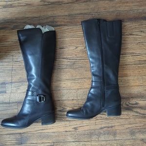 Naturalizer leather tall boots